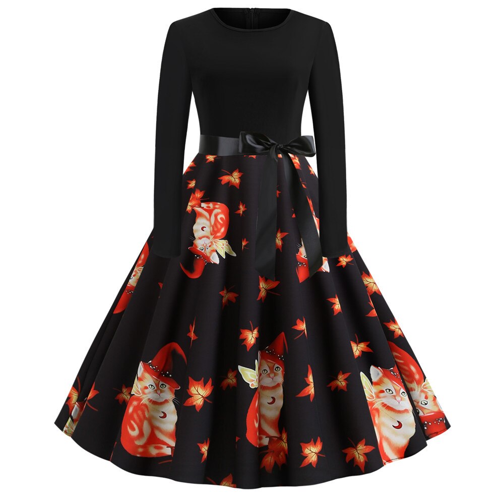 Vestido Halloween Spirit Rockabilly