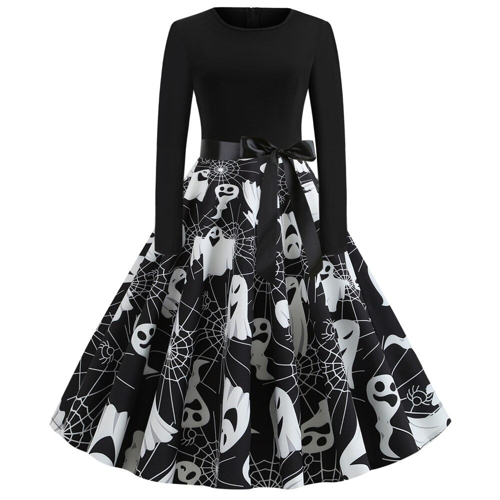 Vestido Halloween Spirit Rockabilly