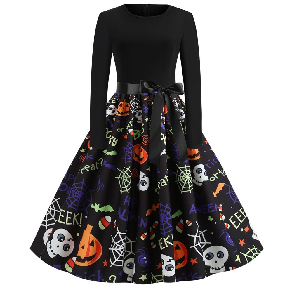 Vestido Halloween Spirit Rockabilly