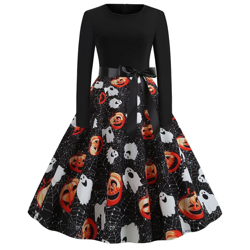Vestido Halloween Spirit Rockabilly