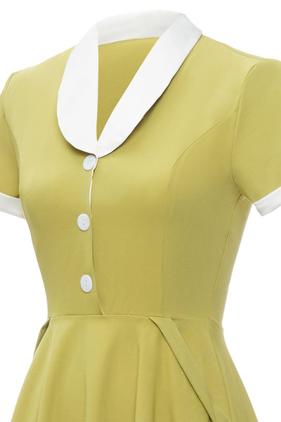 Vestido Vintage Limão