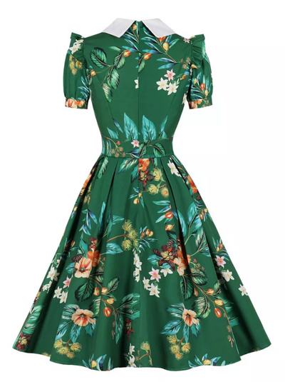 Vestido Típico Dos Anos 50