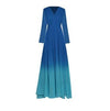 Vestido Azul Vintage Anos 40