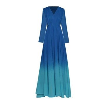 Vestido Azul Vintage Anos 40