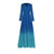 Vestido Azul Vintage Anos 40