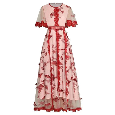 Vestido Floral Vintage Dos Anos 40