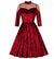 Vestido Vintage Bordô Dos Anos 60