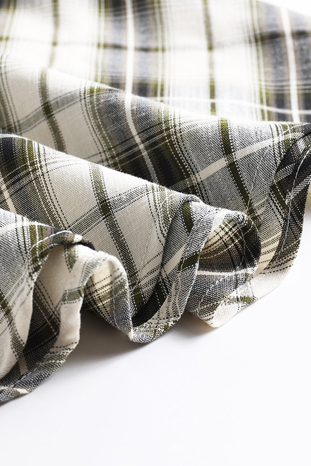 Vestido De Balanço Xadrez Vintage Anos 50