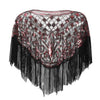 Xale Gatsby Vermelho