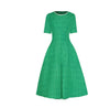 Vestido Feminino Verde Anos 40