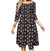 Vestido Feminino Com Estampa Vintage Dos Anos 70
