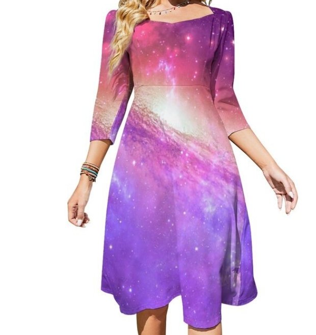 Vestido Feminino Rosa Vintage Anos 70