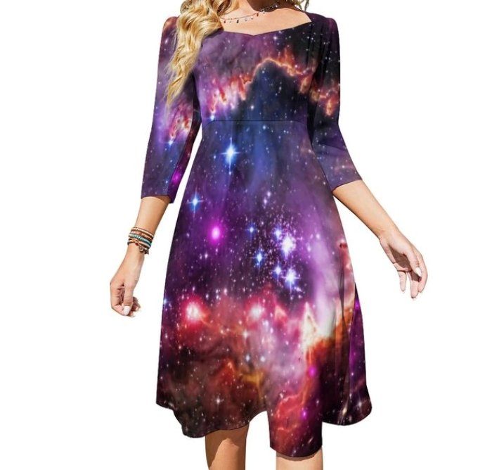 Vestido Feminino Vintage Dos Anos 70