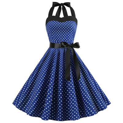 Robe Vintage Bleu