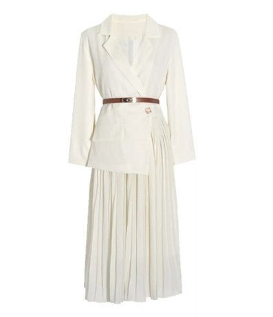 Vestido Branco Clássico Anos 40 Anos 50