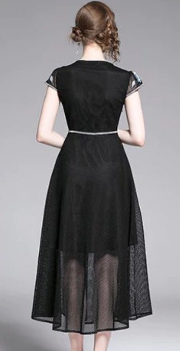 Vestido Feminino Anos 40