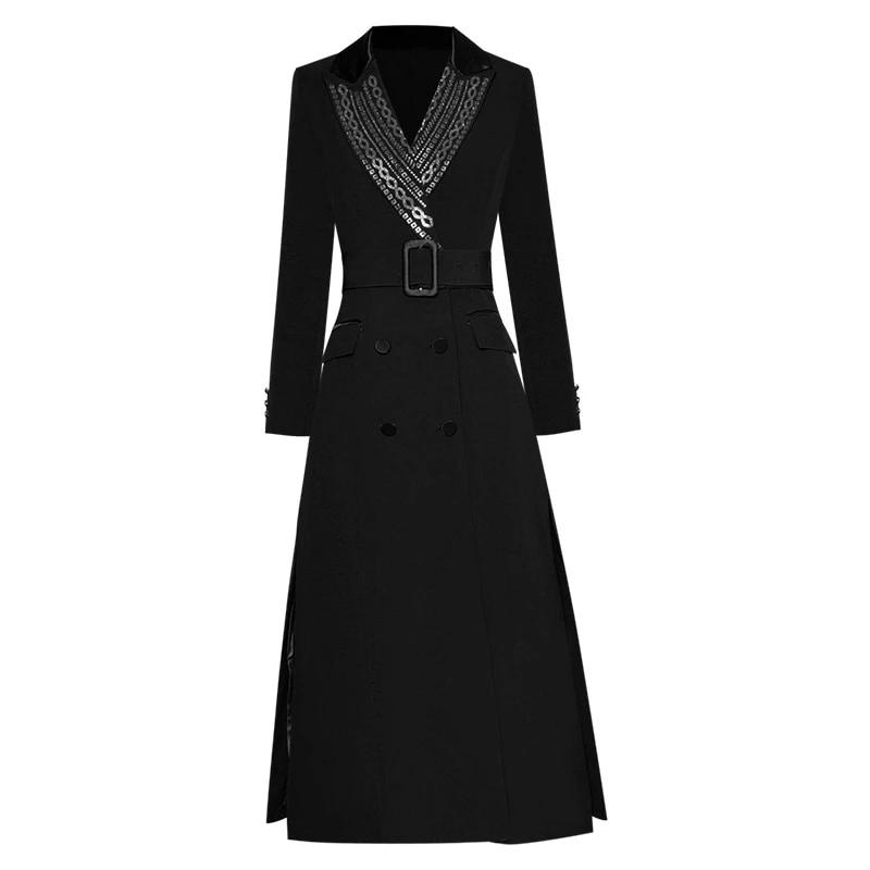 Vestido Preto De Inverno Anos 40