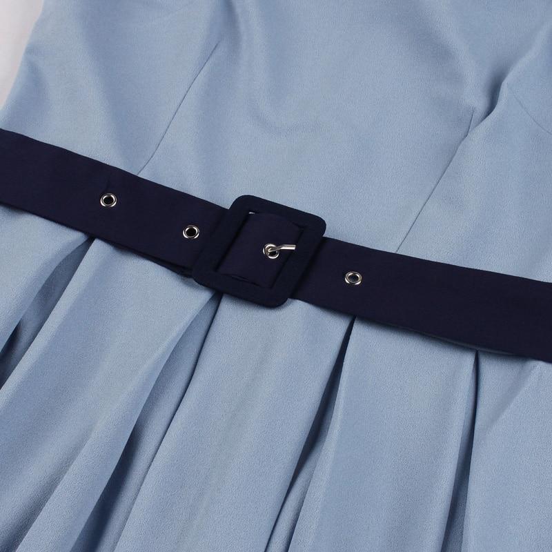 Vestido Bicolor Anos 50