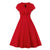 Vestido Vermelho Cache Coeur Anos 50