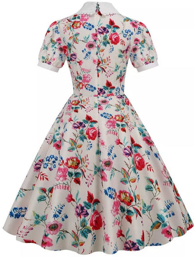 Vestido Elegante Dos Anos 50