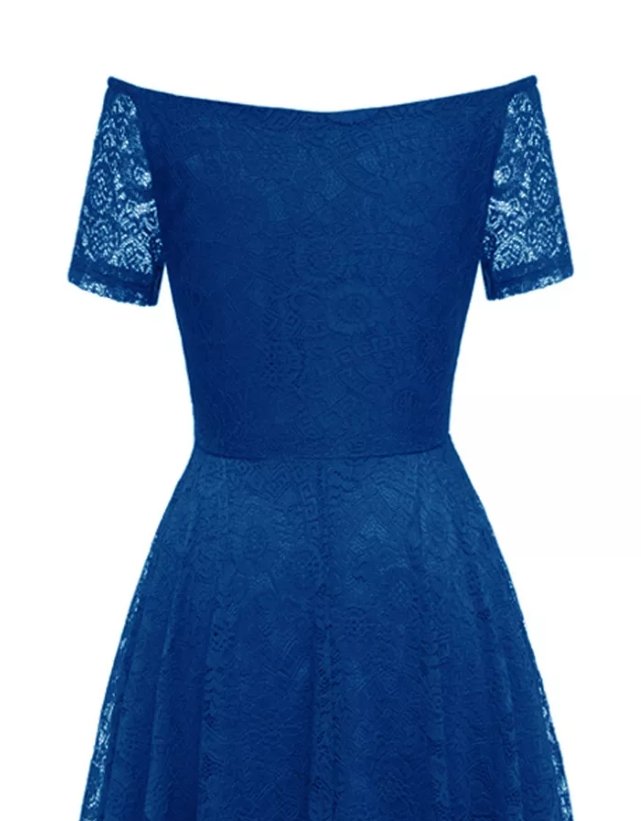 Vestido De Renda Anos 50