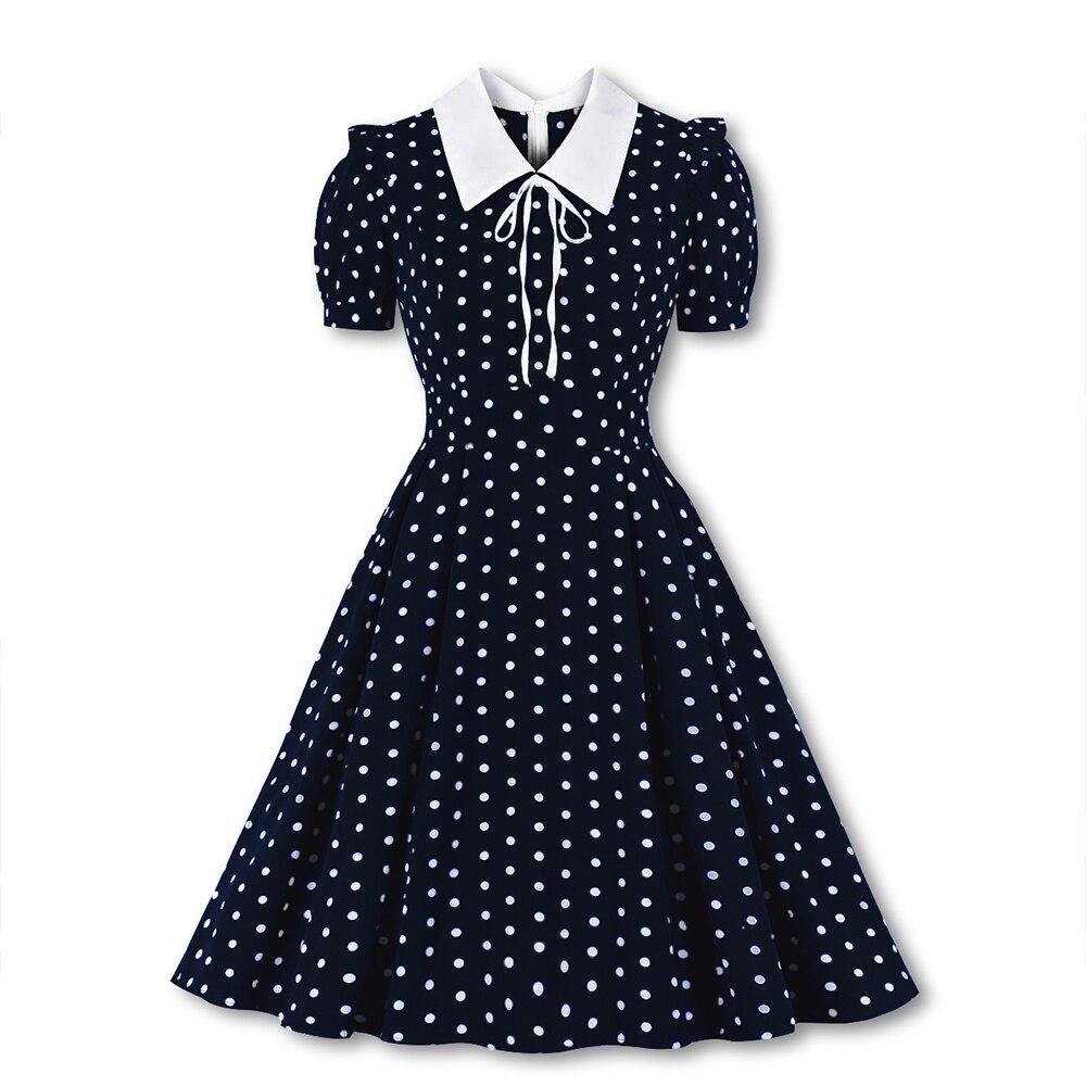 Vestido Paris Navy Anos 50