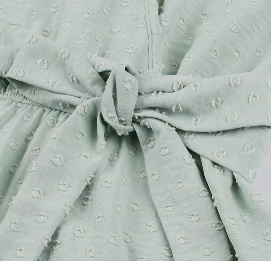 Vestido Pin Up Verde Liso Anos 50