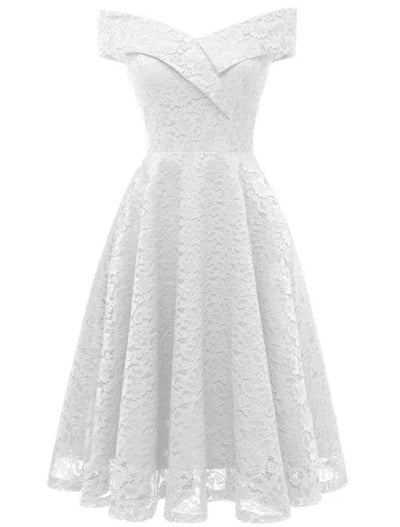 Vestido De Noiva Branco Anos 50