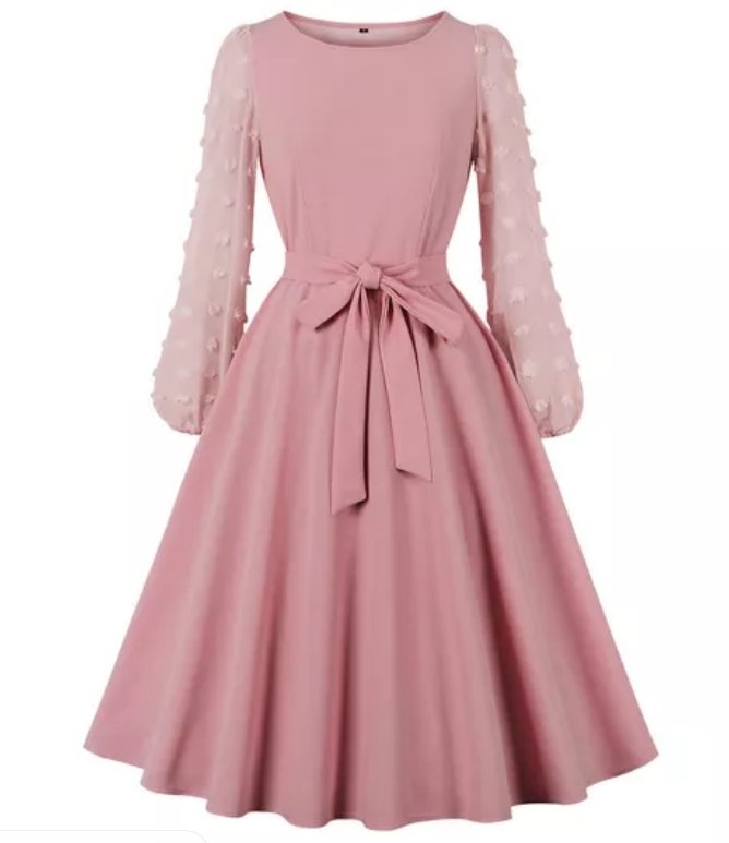 Vestido De Noiva Anos 50 Rosa