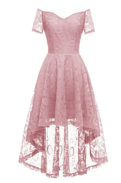 Vestido De Festa Rosa Anos 60