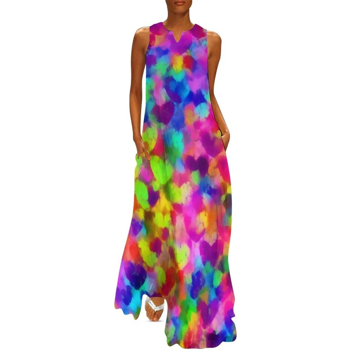 Vestido Chique Dos Anos 70