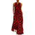 Vestido Vintage Vermelho Dos Anos 70