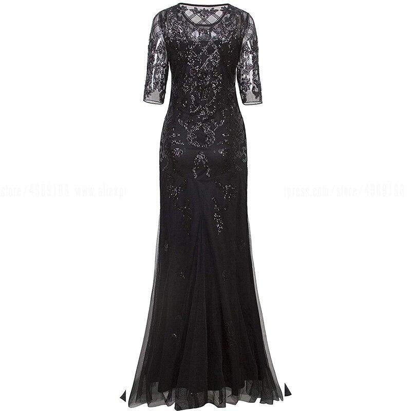 Vestido Vintage Preto Anos 20