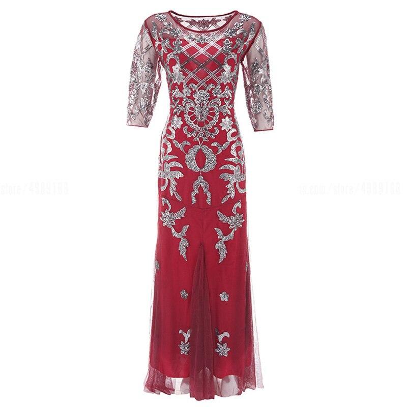 Vestido Vintage Vermelho Anos 20