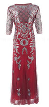 Vestido Vintage Vermelho Anos 20