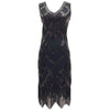 Vestido Preto Vintage Anos 20