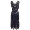 Vestido Preto Vintage Anos 20