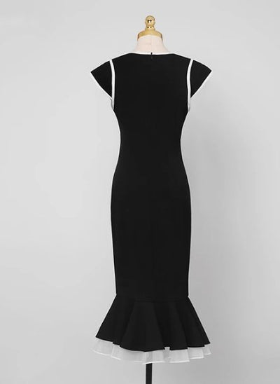 Vestido Lápis Anos 40