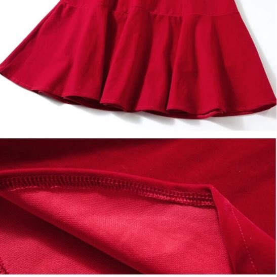 Vestido De Veludo Anos 40