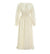 Vestido Vintage Com Babados Dos Anos 40