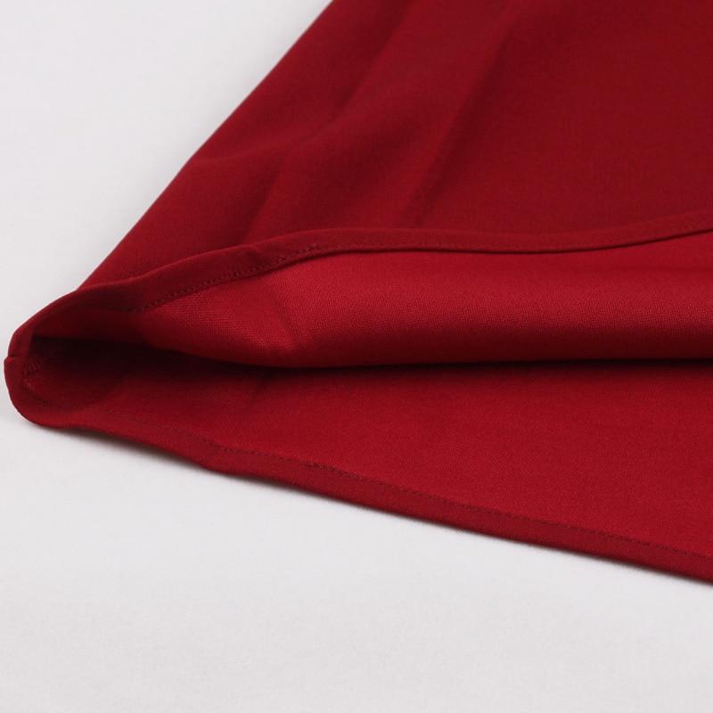 Vestido Anos 50 Borgonha