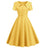 Vestido Amarelo Anos 50