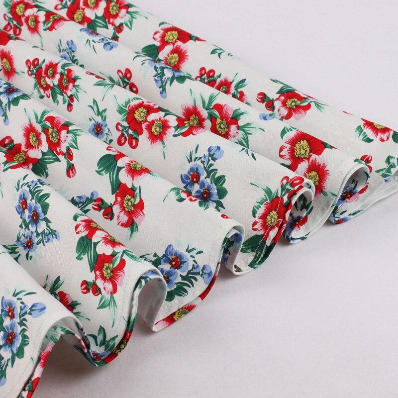 Vestido Floral Anos 50