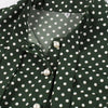 Vestido De Bolinhas Verde Vintage Anos 50