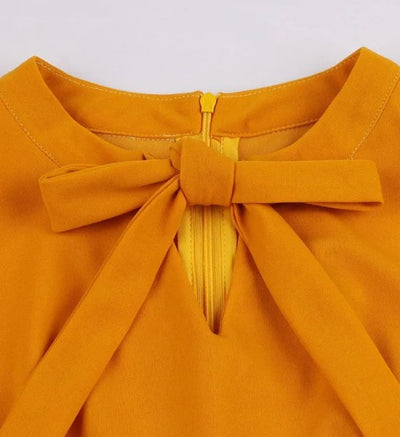 Vestido Laranja Anos 60