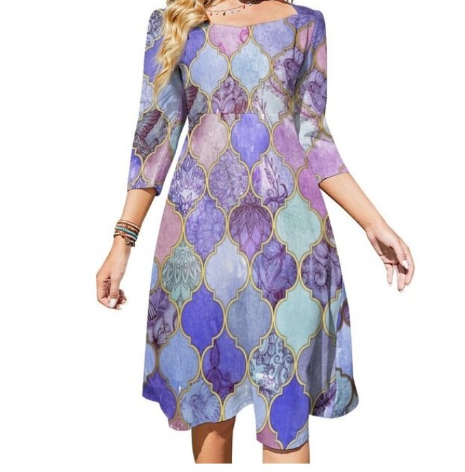 Vestido Vintage Dos Anos 70