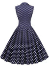 Vestido Azul Anos 60