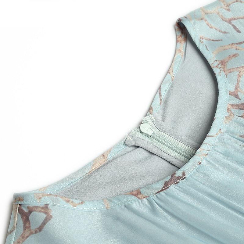 Vestido Azul Anos 40