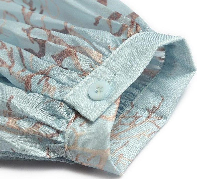 Vestido Azul Anos 40