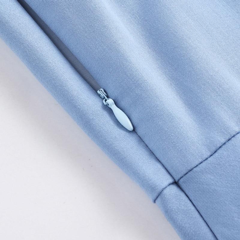 Vestido Azul Pastel Anos 50